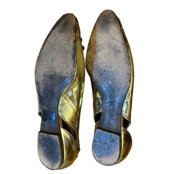 Proenza Schoulder Gold Flats Size 37 - Picture 6 of 10